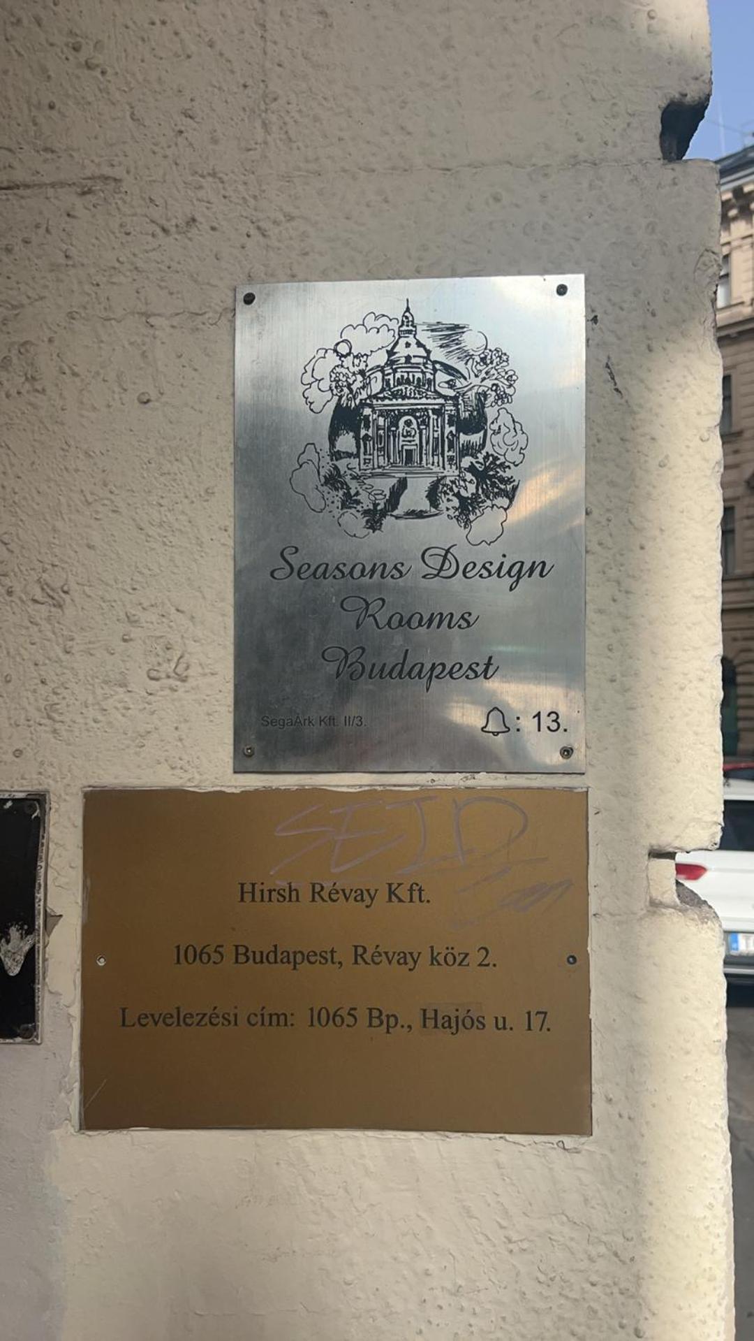 Seasons Design Rooms Budapest Esterno foto